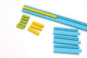 Numicon: 1-100cm Number Rod Track de Oxford University Press