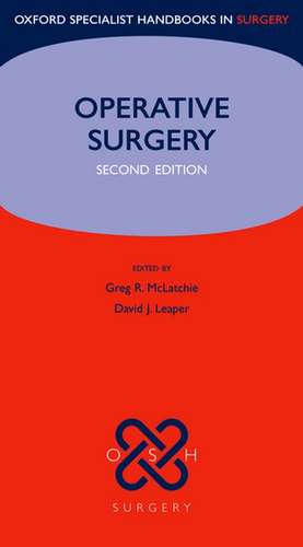 Operative Surgery de Greg R. McLatchie