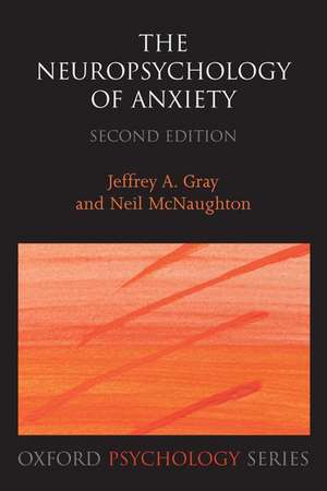 The Neuropsychology of Anxiety: An enquiry into the function of the septo-hippocampal system de Jeffrey A. Gray