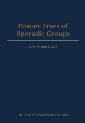 Brauer Trees of Sporadic Groups de G. Hiss