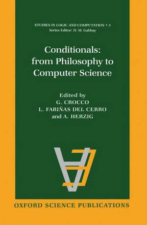 Conditionals: From Philosophy to Computer Science de G. Crocco