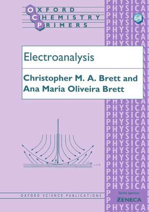 Electroanalysis de Christopher Brett