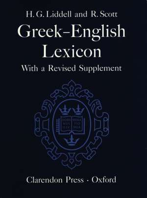 A Greek-English Lexicon bilingve