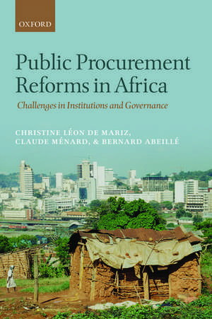 Public Procurement Reforms in Africa: Challenges in Institutions and Governance de Christine Léon de Mariz