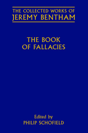 The Book of Fallacies de Jeremy Bentham