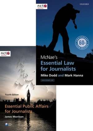 McNae's Essential Law for Journalists and Essential Public Affairs for Journalists Pack de Mark Hanna