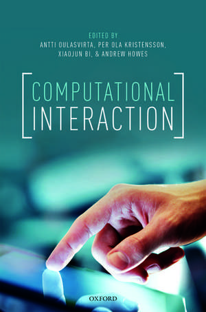 Computational Interaction de Antti Oulasvirta