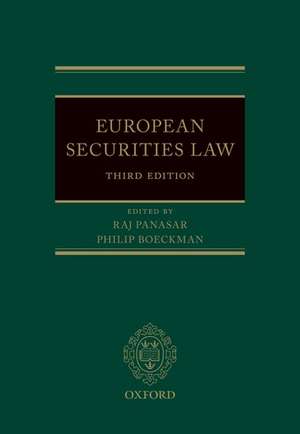 European Securities Law de Raj Panasar