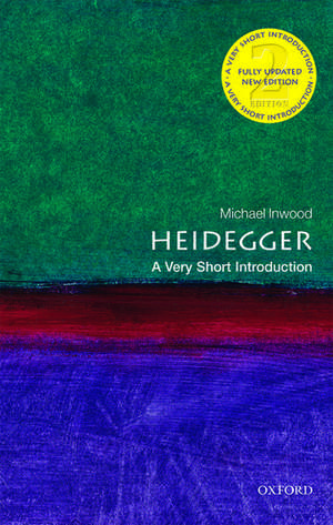 Heidegger: A Very Short Introduction de Michael Inwood