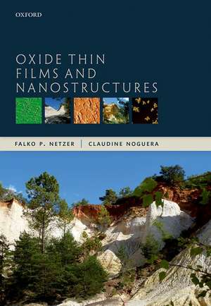 Oxide Thin Films and Nanostructures de Falko P. Netzer