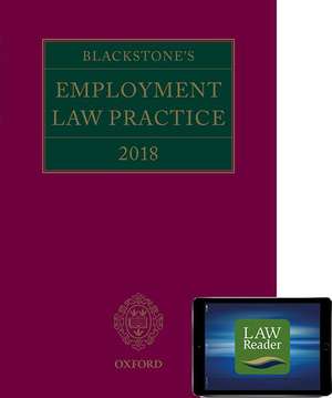 Blackstone's Employment Law Practice 2019 (book and digital pack) de Gavin Mansfield QC