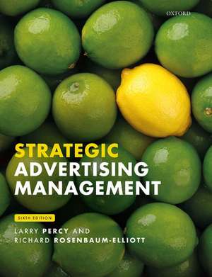 Strategic Advertising Management de Larry Percy