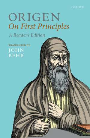 Origen: On First Principles de John Behr