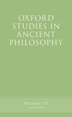 Oxford Studies in Ancient Philosophy, Volume 56 de Victor Caston