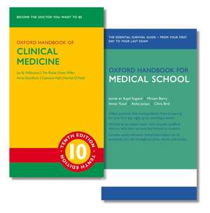 Oxford Handbook of Clinical Medicine and Oxford Handbook for Medical School de Ian B. Wilkinson