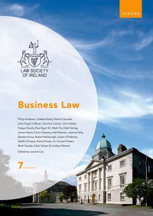 Business Law de Joanne Cox