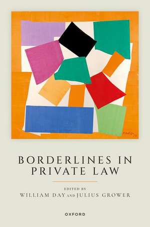 Borderlines in Private Law de William Day