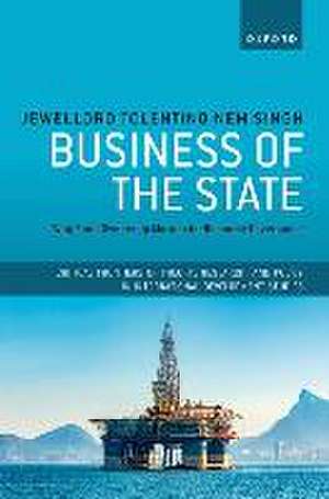 Business of the State: Why State Ownership Matters for Resource Governance de Jewellord T. Nem Singh