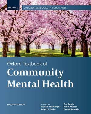 Oxford Textbook of Community Mental Health 2e de Graham Thornicroft