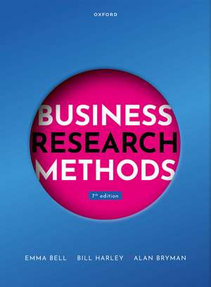 Business Research Methods de Emma Bell