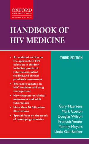 Handbook of HIV medicine de Douglas Wilson