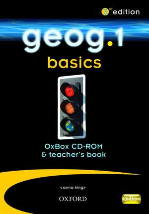 geog.1 basics OxBox CD-ROM & teacher's book de RoseMarie Gallagher