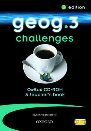 geog.3 challenges OxBox CD-ROM & teacher's book de RoseMarie Gallagher