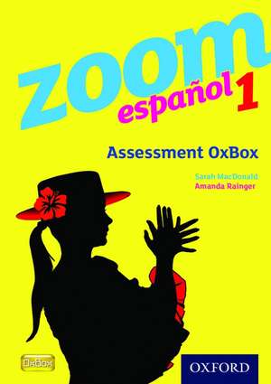 Zoom español 1 Assessment OxBox CD-ROM de Robert Giret