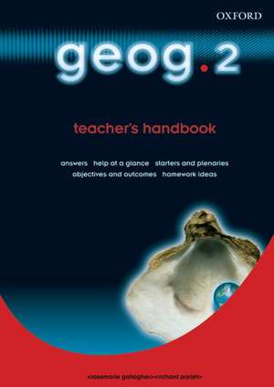 geog.123: geog.2: teacher's handbook de RoseMarie Gallagher