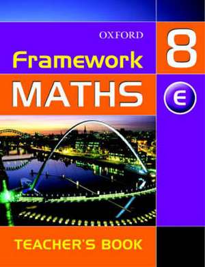 Framework Maths: Y8: Year 8 Extension Teacher's Book de David Capewell