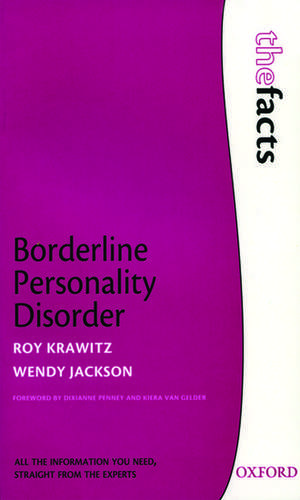 Borderline Personality Disorder de Roy Krawitz