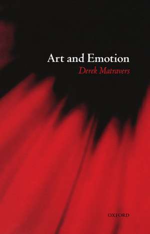 Art and Emotion de Derek Matravers