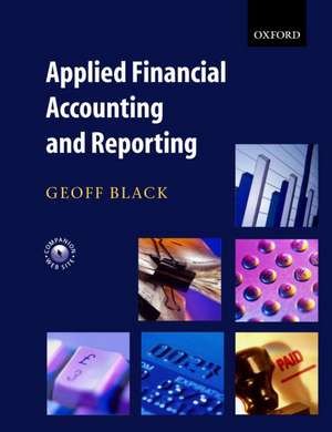 Applied Financial Accounting and Reporting de Geoff Black