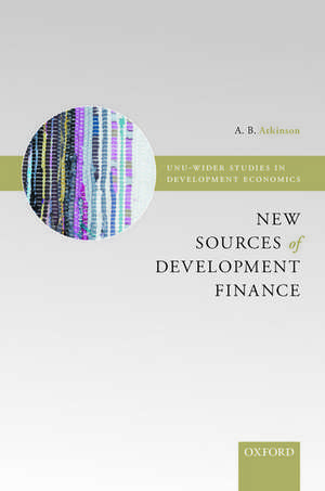 New Sources of Development Finance de A. B. Atkinson