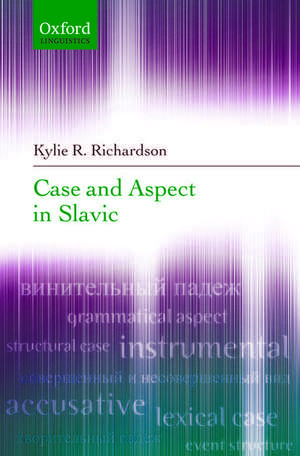 Case and Aspect in Slavic de Kylie R. Richardson