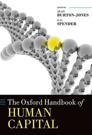 The Oxford Handbook of Human Capital de Alan Burton-Jones