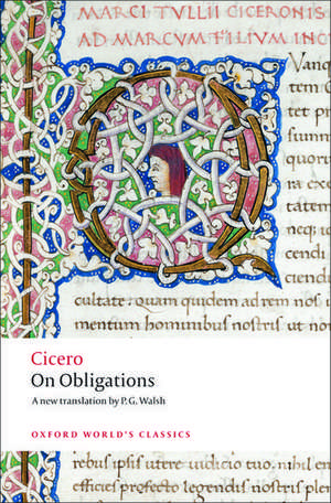 On Obligations: De Officiis de Cicero