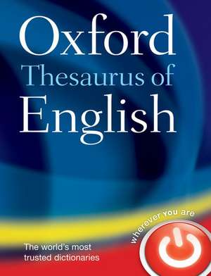 Oxford Thesaurus of English de Oxford Languages