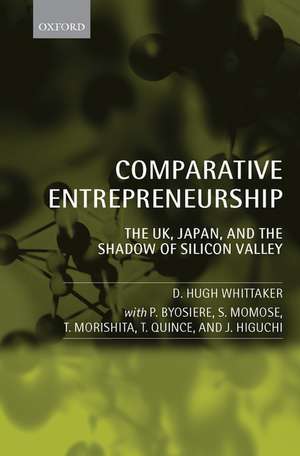 Comparative Entrepreneurship: The UK, Japan, and the Shadow of Silicon Valley de D. Hugh Whittaker