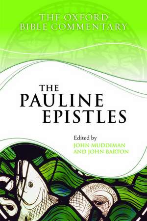 The Pauline Epistles de John Muddiman