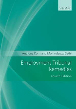 Employment Tribunal Remedies de Anthony Korn