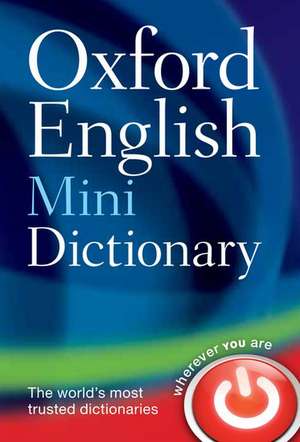 Oxford English Mini Dictionary de Oxford Languages