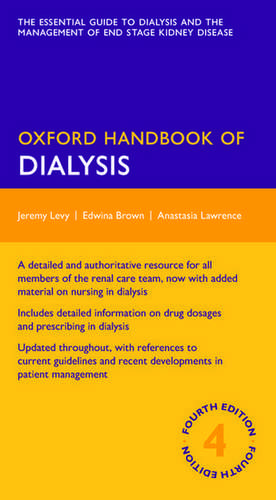 Oxford Handbook of Dialysis de Jeremy Levy