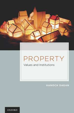 Property: Values and Institutions de Hanoch Dagan