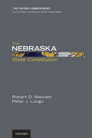 The Nebraska State Constitution de Robert D. Miewald