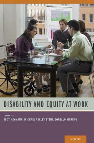 Disability and Equity at Work de Jody Heymann