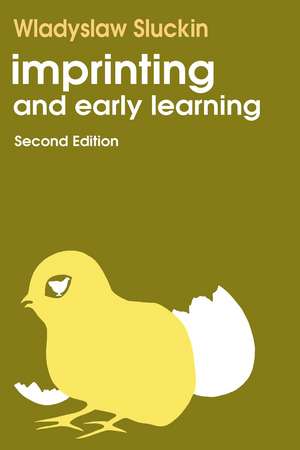 Imprinting and Early Learning de Wladyslaw Sluckin