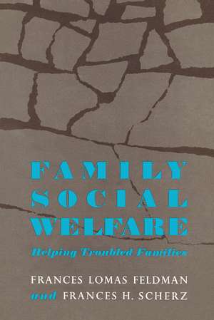 Family Social Welfare: Helping Troubled Families de Frances Scherz