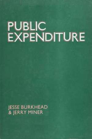 Public Expenditure de Jerry Miner