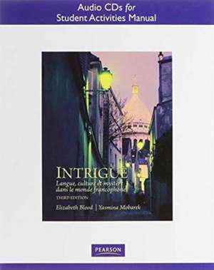 SAM Audio CDs for Intrigue de Ph.D Blood, Elizabeth A.